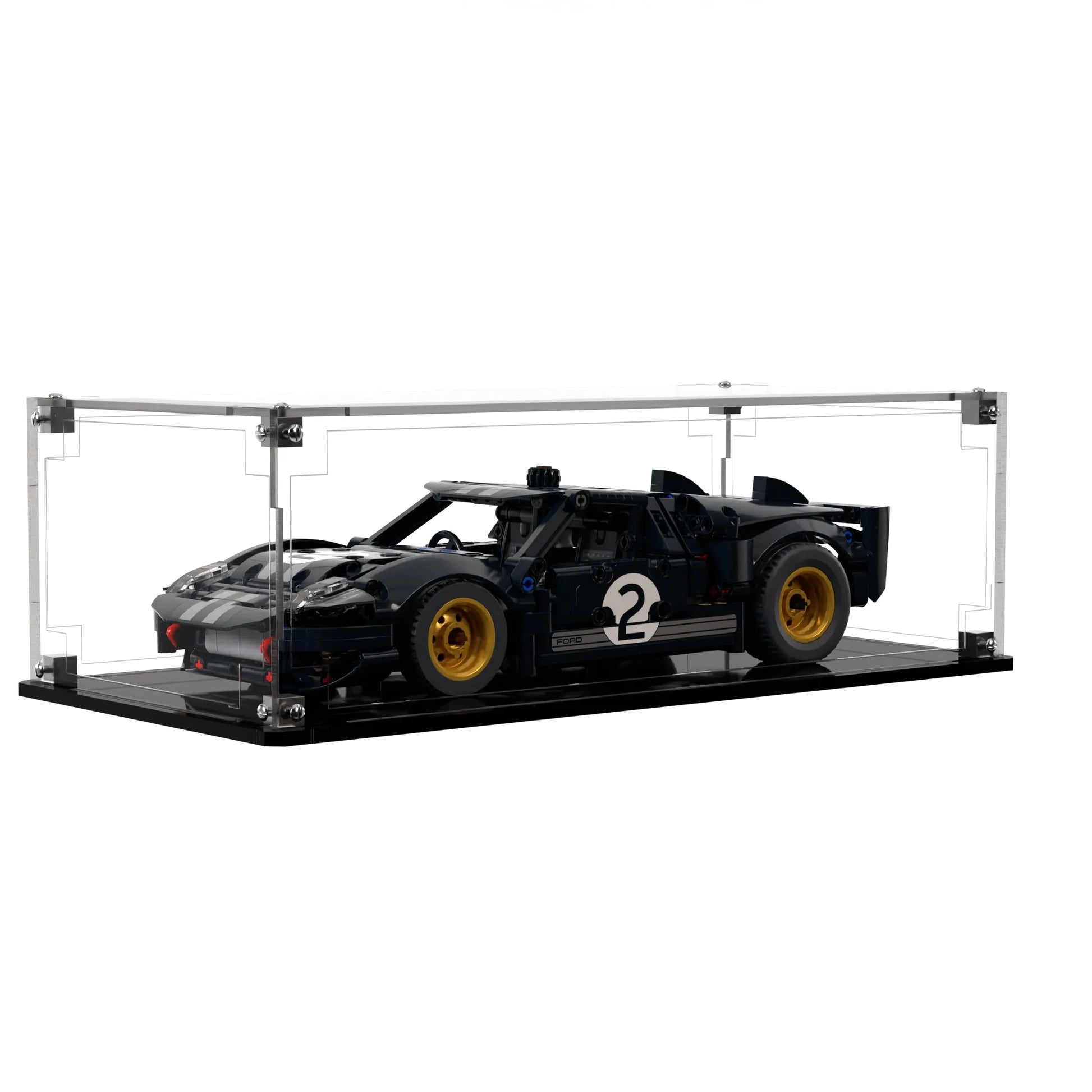 Display Case For LEGO Technics 1966 Ford Gt40 Mkii Race Car 42223