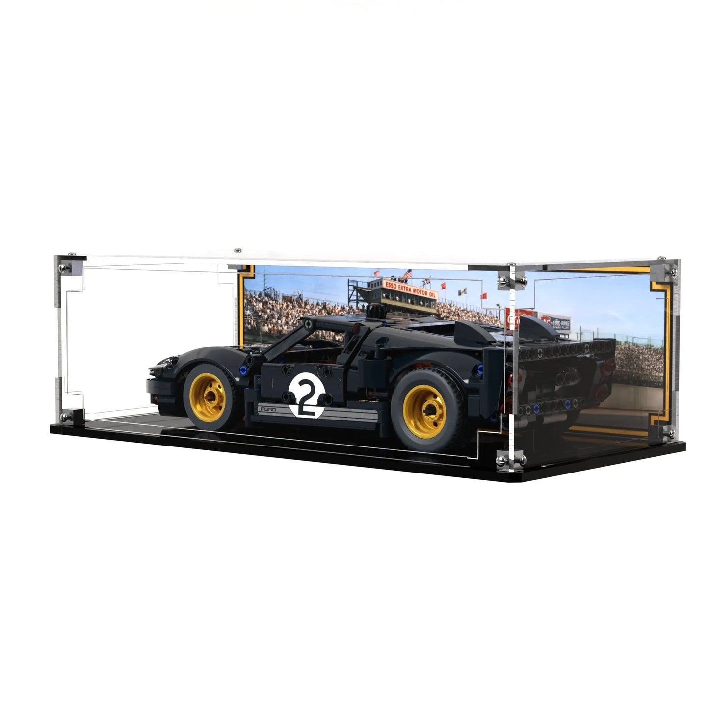 Display Case For LEGO Technics 1966 Ford Gt40 Mkii Race Car 42223