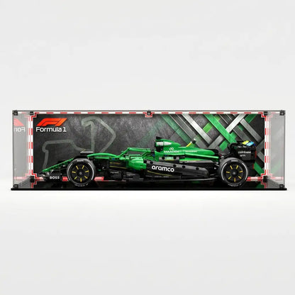 Display Case For LEGO Technics Aston Martin Aramco Amr25 F1 Car 42240