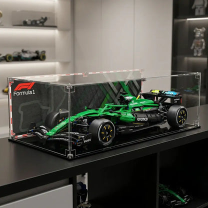 Display Case For LEGO Technics Aston Martin Aramco Amr25 F1 Car 42240
