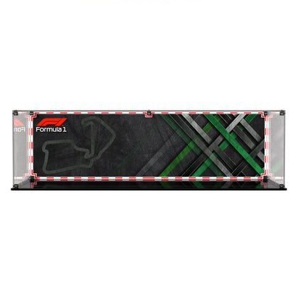 Display Case For LEGO Technics Aston Martin Aramco Amr25 F1 Car 42240