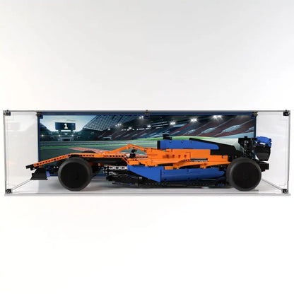 Display Case For LEGO Technics McLaren Formula 1 F1 Race 42141