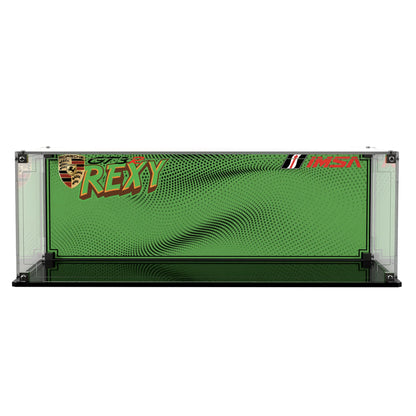 Display Case For LEGO Technics Porsche 911 Gt3 R Rexy Ao Racing Car 42224