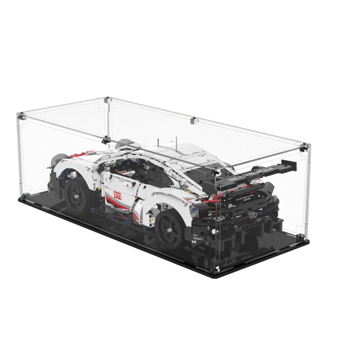 Display Case For LEGO® Technics Porsche 911 RSR 42096
