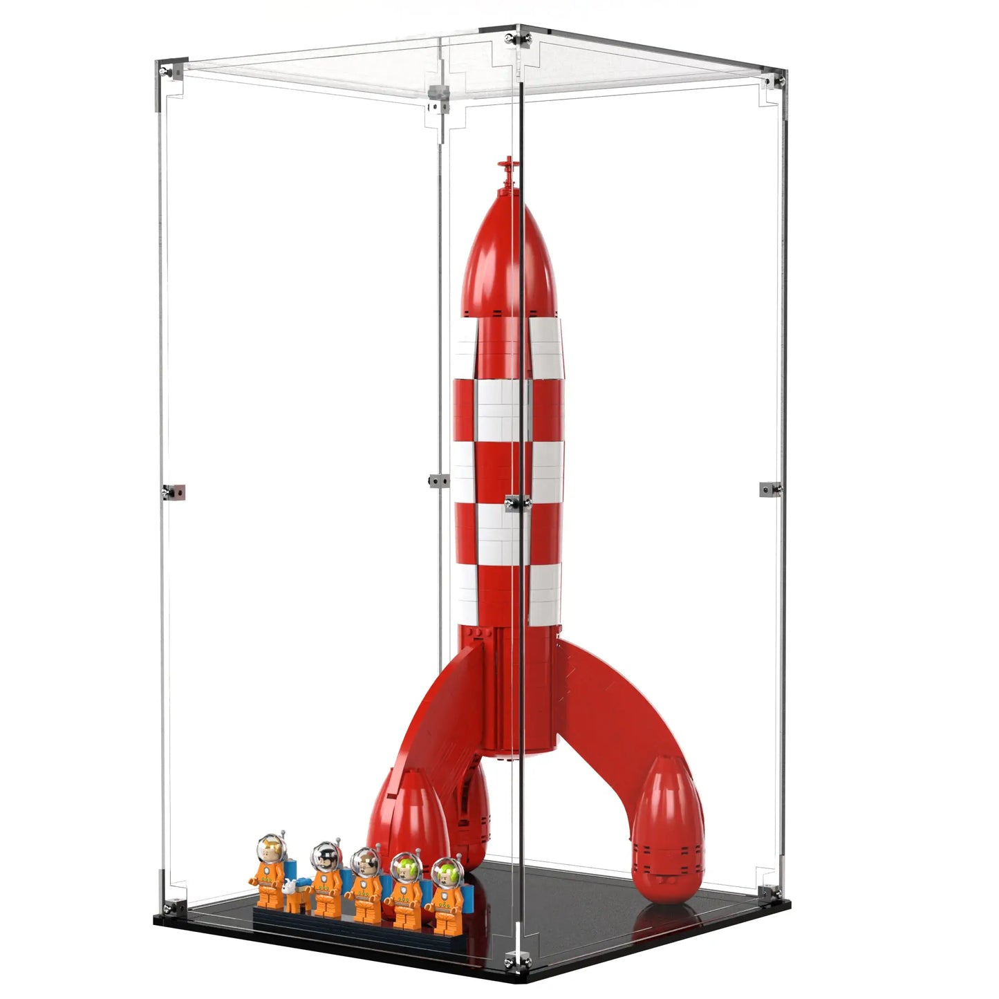 Display Case For LEGO Tintin Moon Rocket 21367