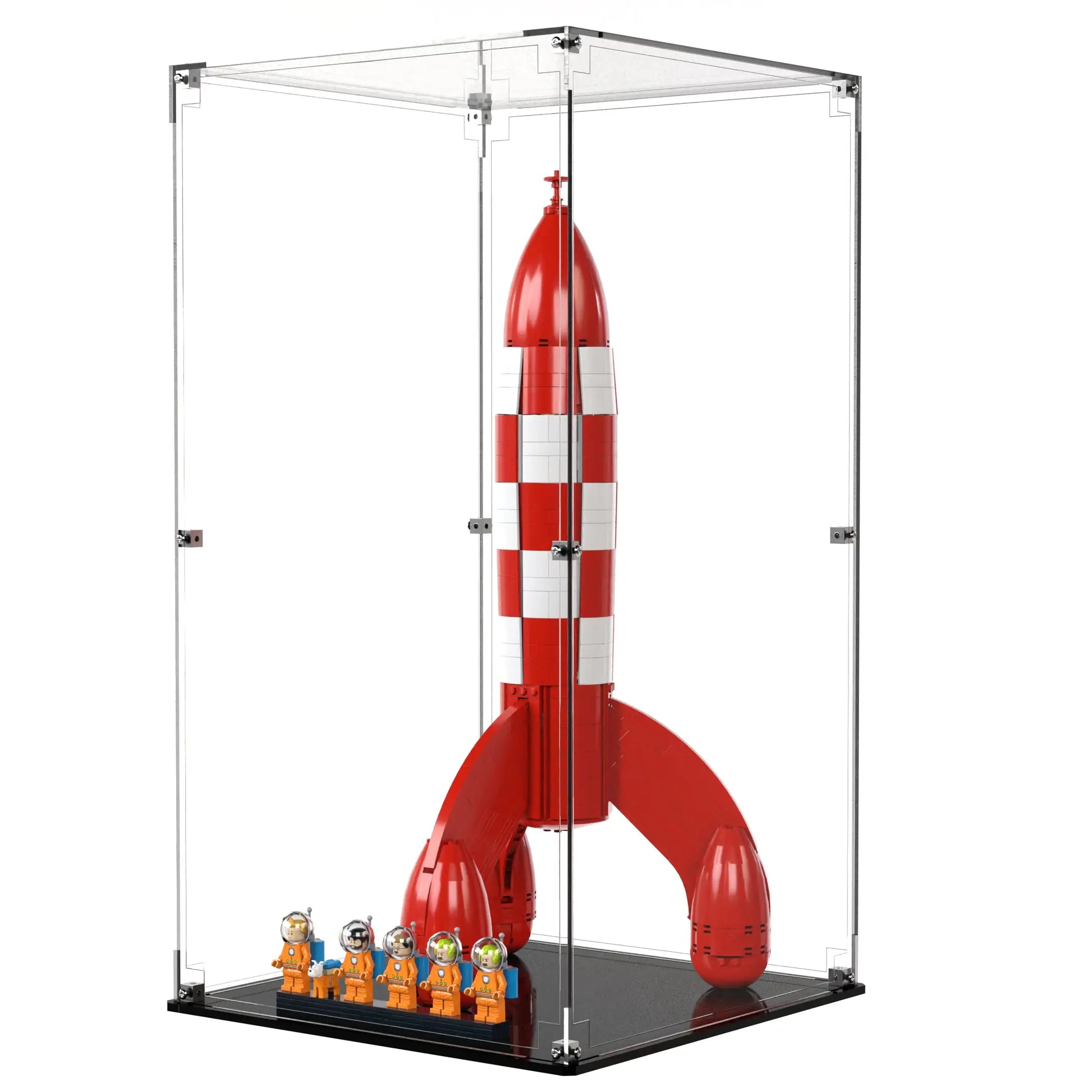 Display Case For LEGO Tintin Moon Rocket 21367
