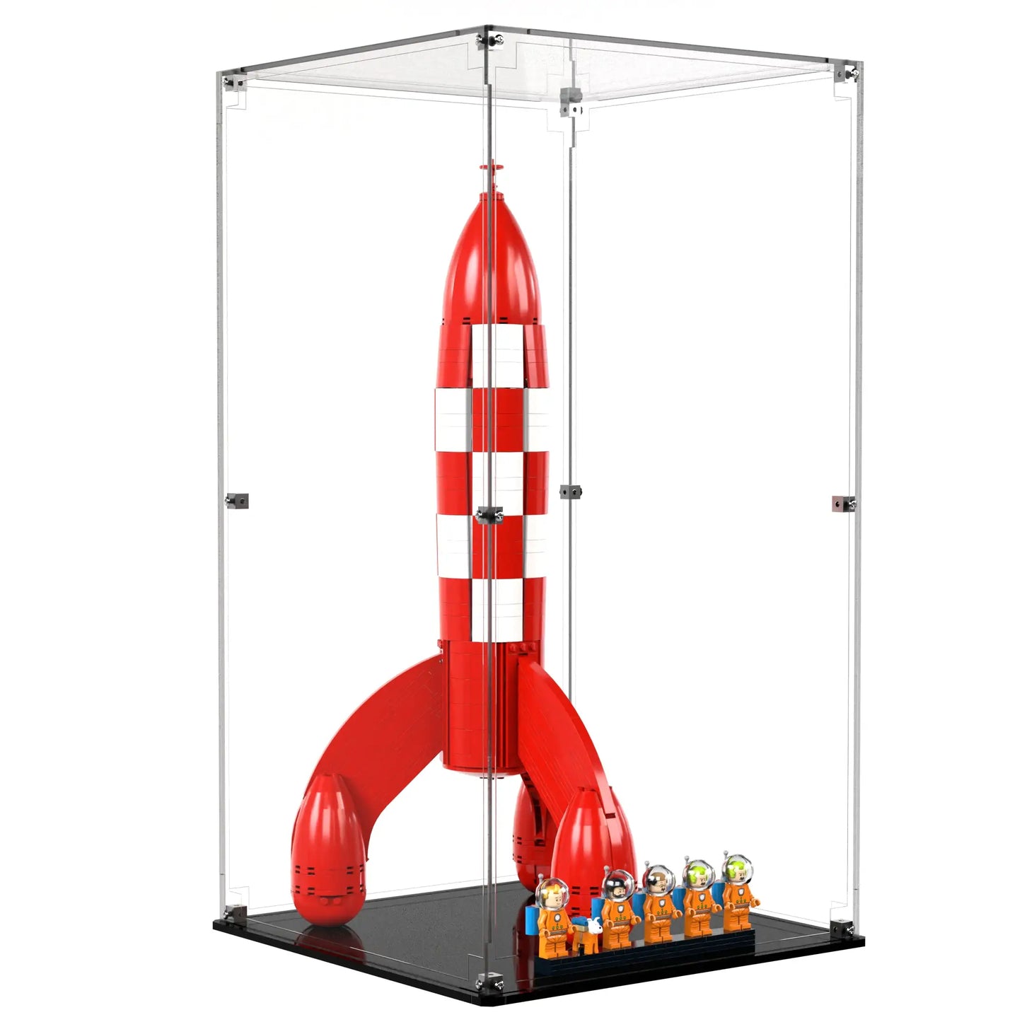 Display Case For LEGO Tintin Moon Rocket 21367