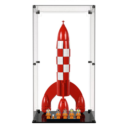 Display Case For LEGO Tintin Moon Rocket 21367