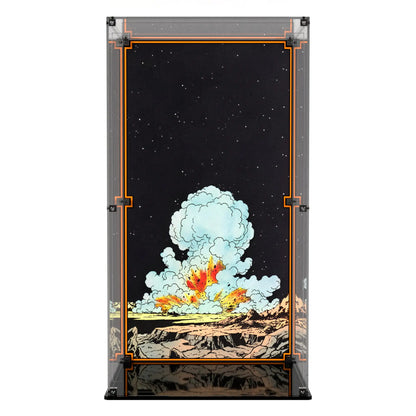 Display Case For LEGO Tintin Moon Rocket 21367
