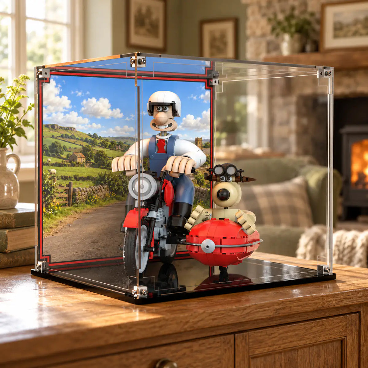 Display Case For LEGO Wallace & Gromit 21371