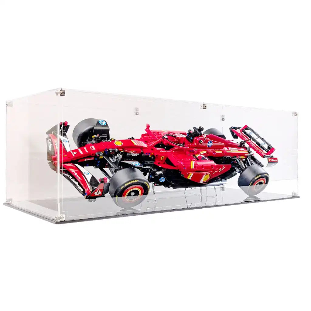 Display Case and Stand For LEGO Ferrari SF-24 F1 Car 42207