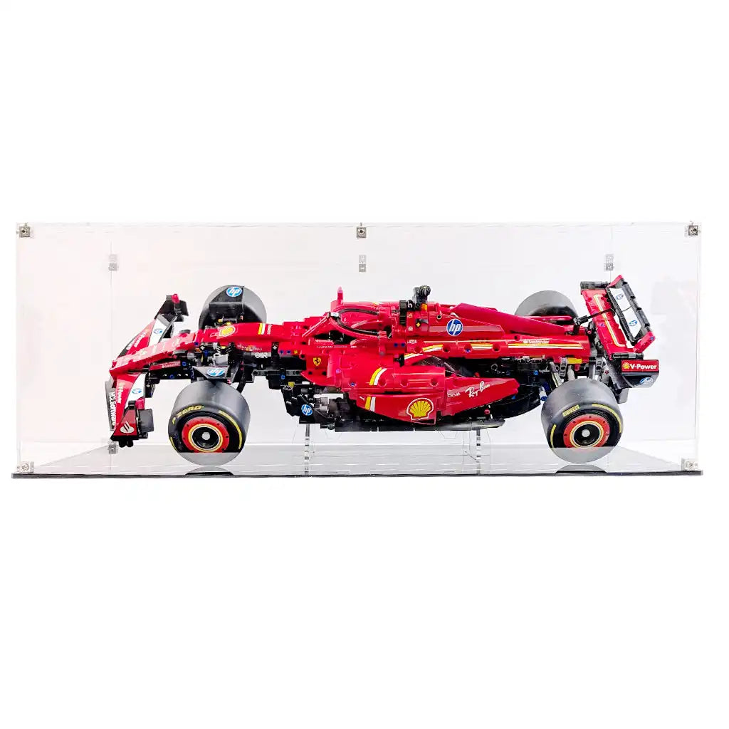 Display Case and Stand For LEGO Ferrari SF-24 F1 Car 42207