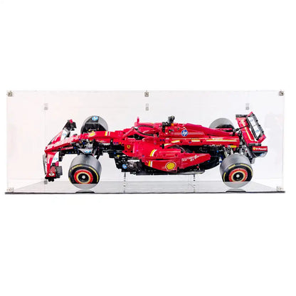 Display Case and Stand For LEGO Ferrari SF-24 F1 Car 42207