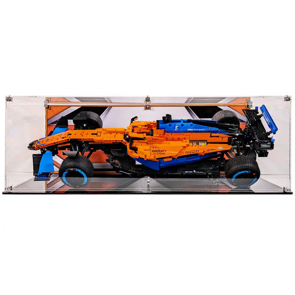 Display Case and Stand For LEGO McLaren Formula 1™ F1 Race 42141