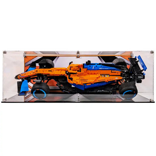 Display Case and Stand For LEGO McLaren Formula 1™ F1 Race 42141