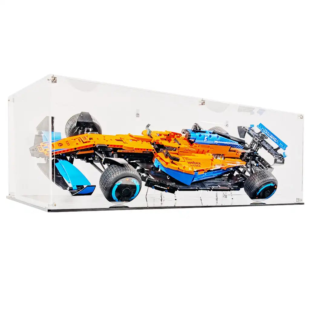 Display Case and Stand For LEGO McLaren Formula 1™ F1 Race 42141