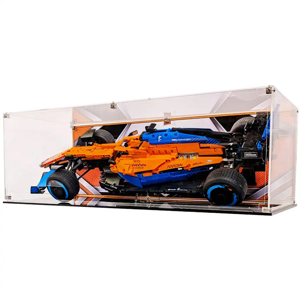 Display Case and Stand For LEGO McLaren Formula 1™ F1 Race 42141