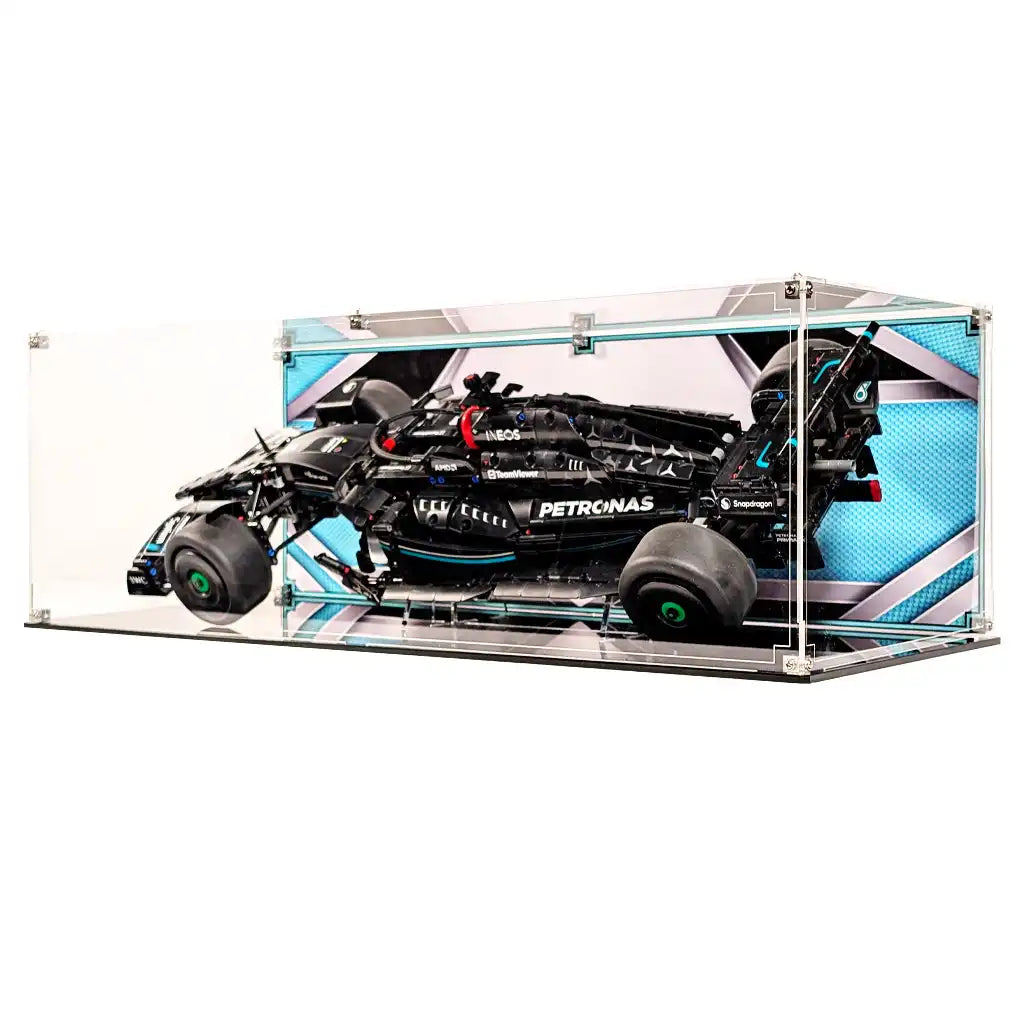 Display Case and Stand For LEGO Mercedes-AMG F1 W14 E Performance 42171