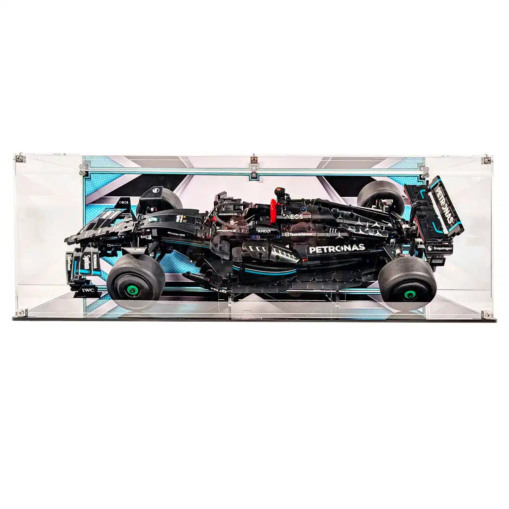 Display Case and Stand For LEGO Mercedes-AMG F1 W14 E Performance 42171