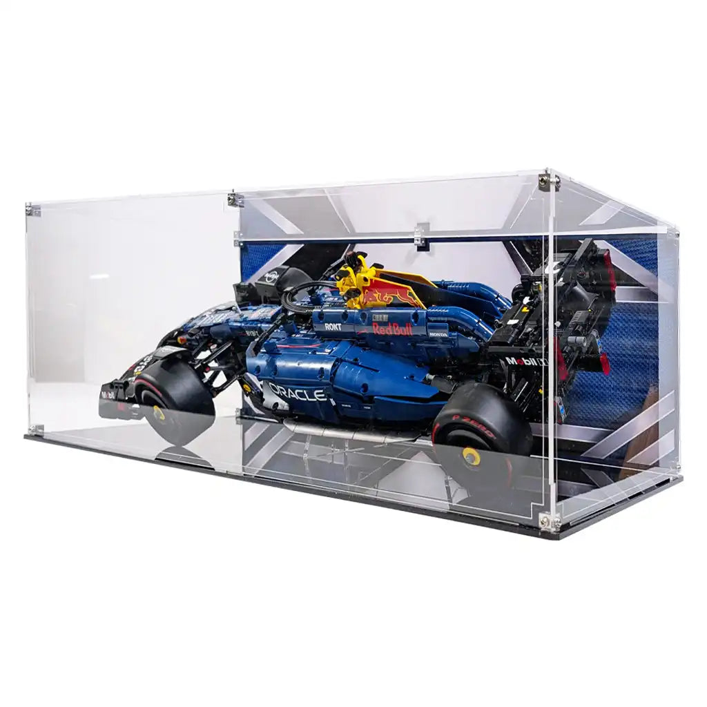 Display Case and Stand For LEGO Oracle Red Bull Racing RB20 F1 Car 42206