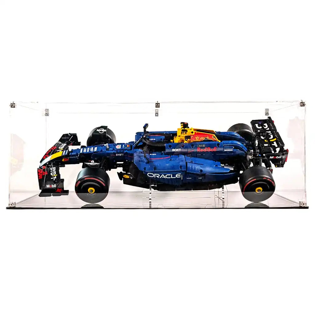 Display Case and Stand For LEGO Oracle Red Bull Racing RB20 F1 Car 42206