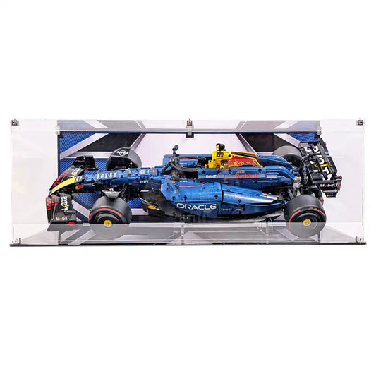 Display Case and Stand For LEGO Oracle Red Bull Racing RB20 F1 Car 42206