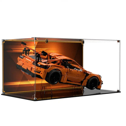 Display Case and Stand For LEGO Porsche 911 GT3 RS 42056