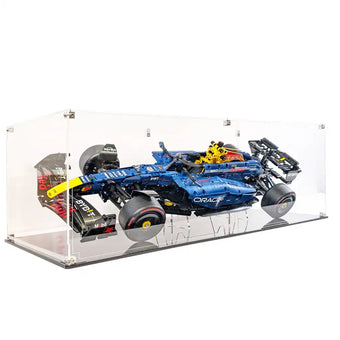 Display Case and Stand For LEGO® Technic Oracle Red Bull Racing RB20 F1 Car 42206
