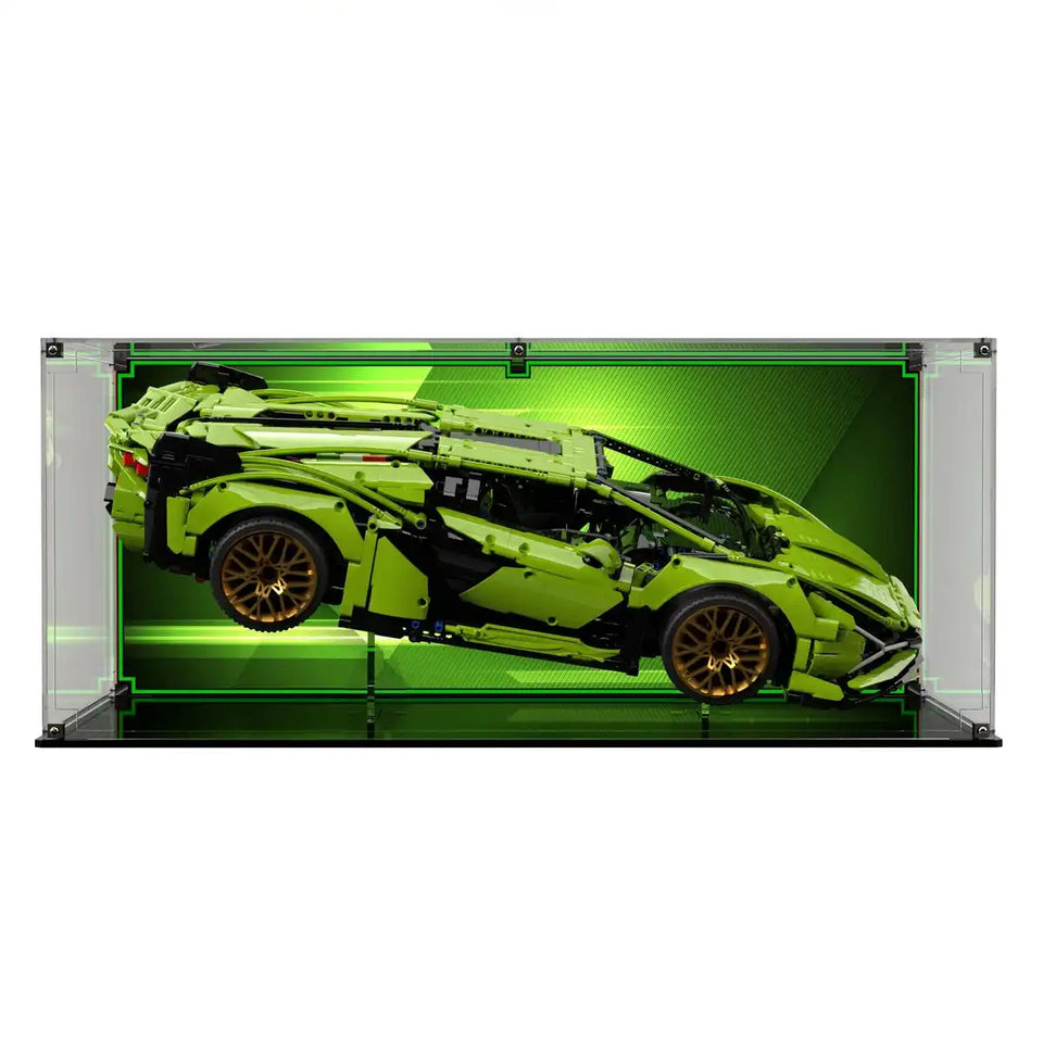 Display Case and Stand for LEGO Lamborghini Sián FKP 37 42115