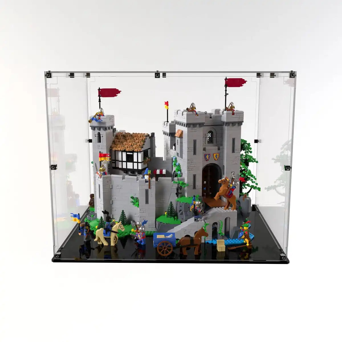 Display Case for LEGO® Icons Lion Knights' Castle 10305