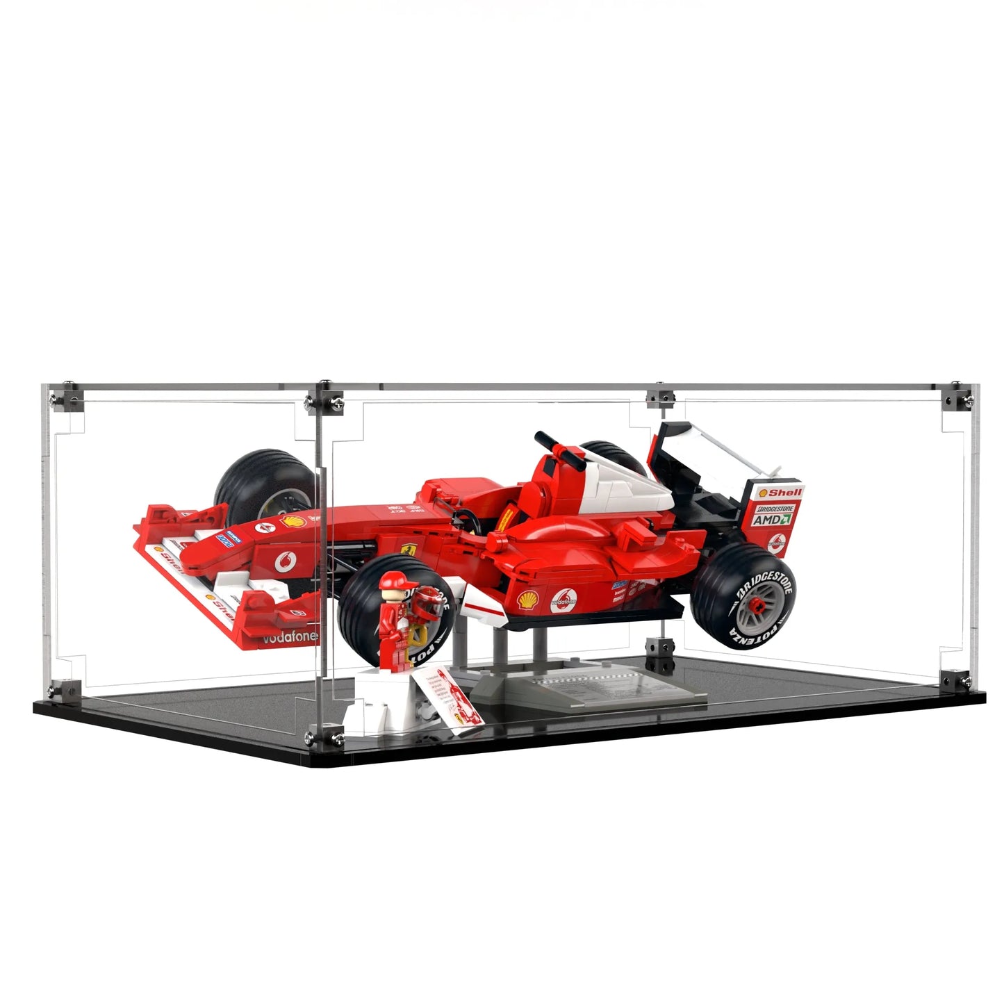 LEGO Ferrari F2004 & Michael Schumacher 11375 Display Case