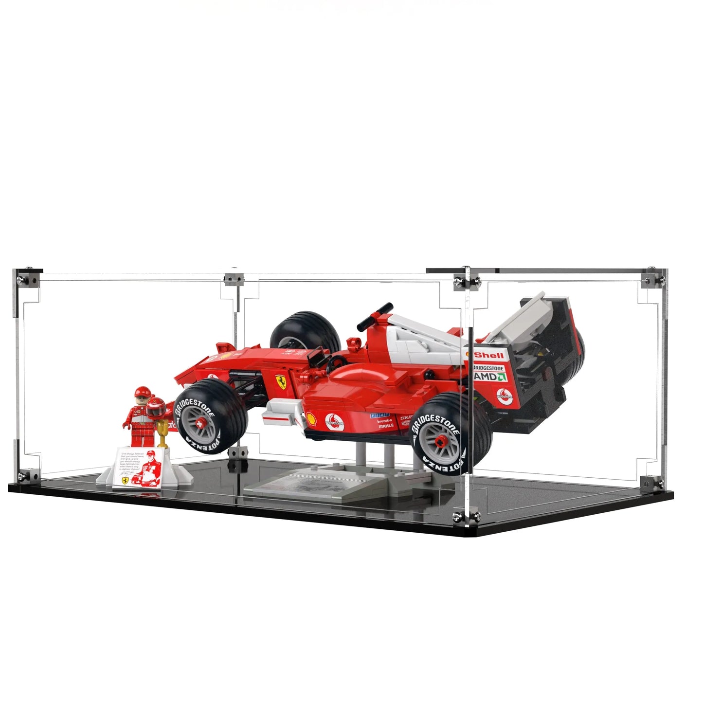 LEGO Ferrari F2004 & Michael Schumacher 11375 Display Case