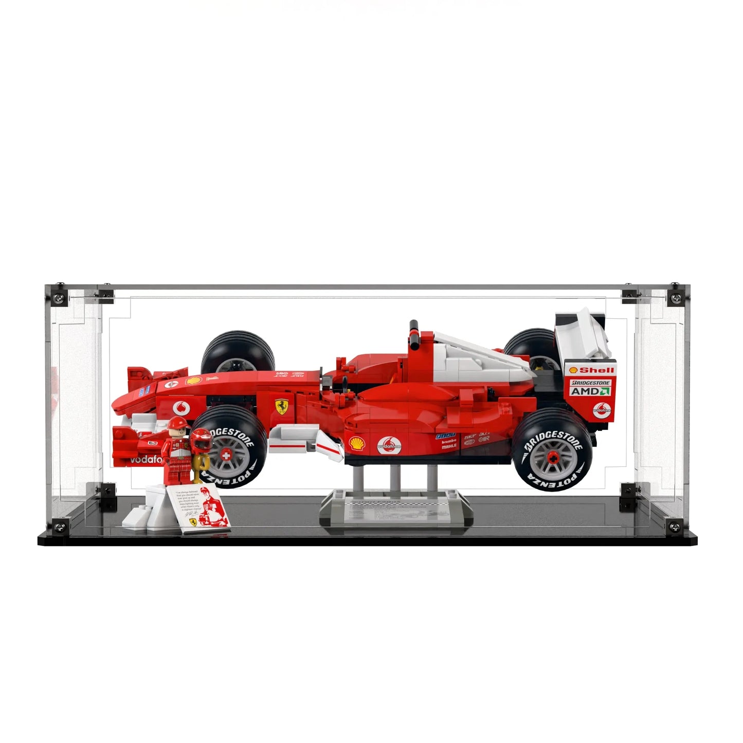 LEGO Ferrari F2004 & Michael Schumacher 11375 Display Case