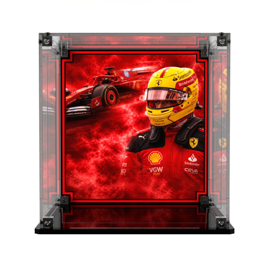 Display Case For LEGO Scuderia Ferrari Hp Lewis Hamilton Helmet 43022