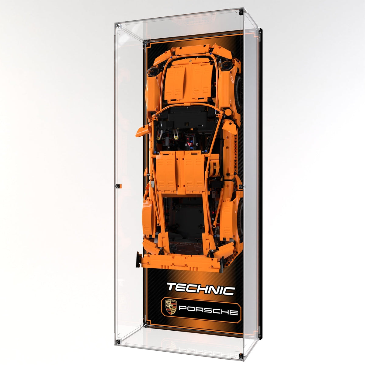 Wall Display Case For LEGO® Technic Porsche 911 GT3 RS 42056