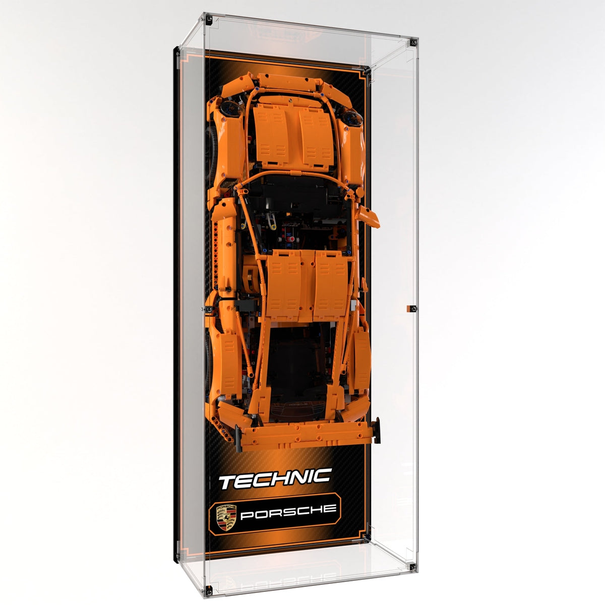 Wall Display Case For LEGO® Technic Porsche 911 GT3 RS 42056