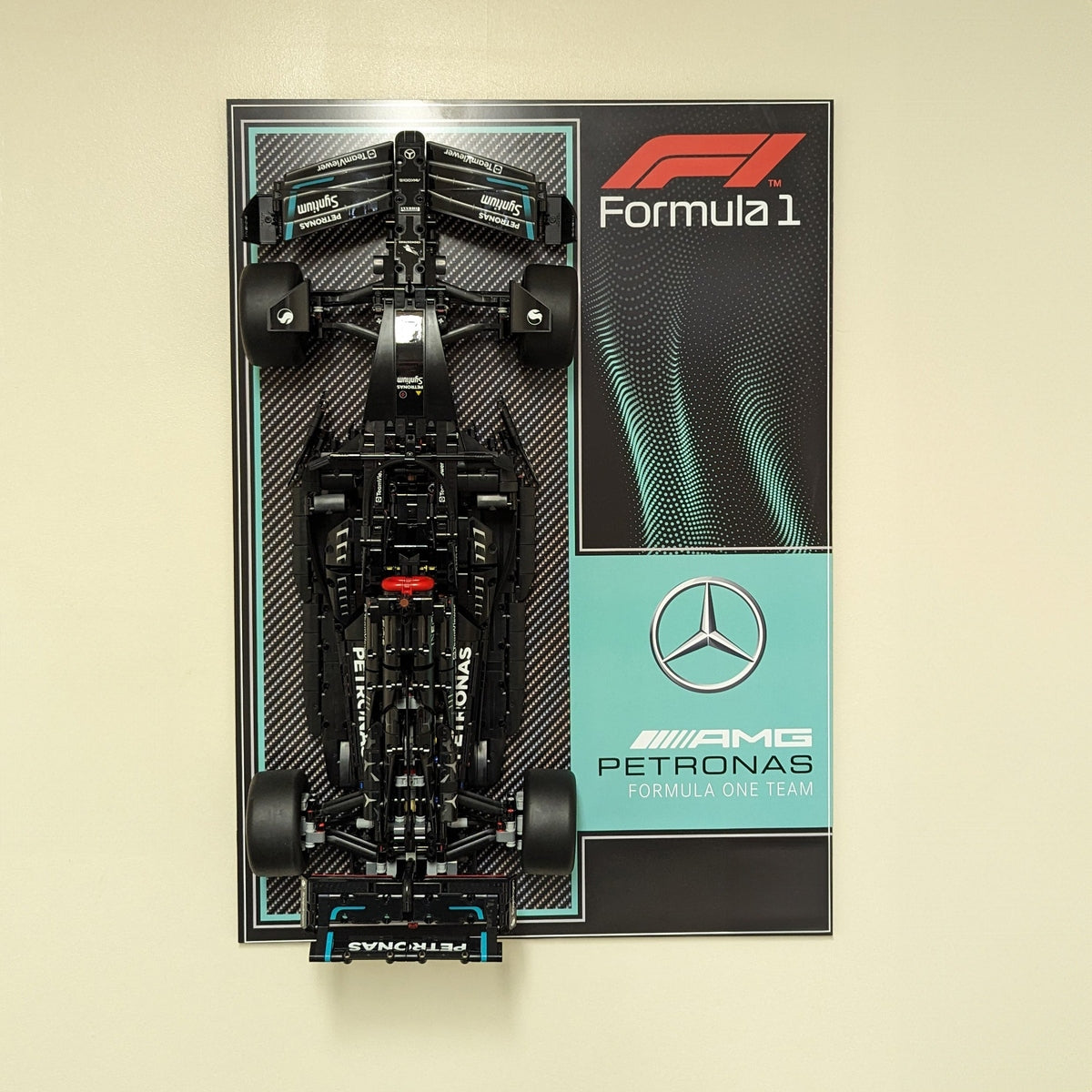 Wall Display Panel For LEGO® Mercedes-AMG F1 W14 E Performance 42171