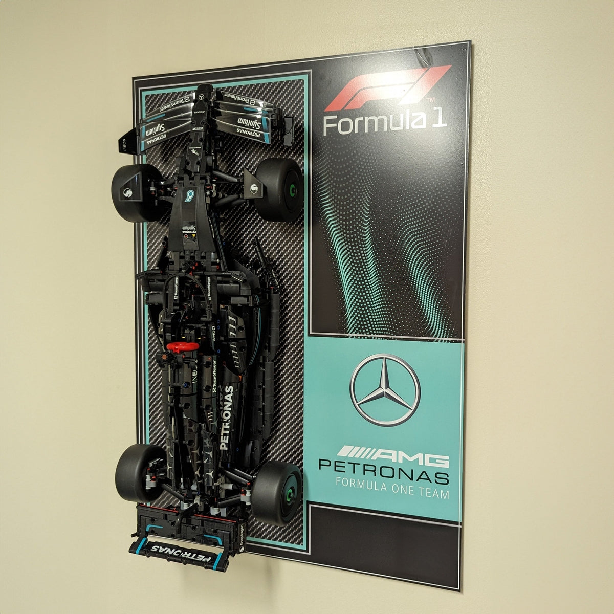 Wall Display Panel For LEGO® Mercedes-AMG F1 W14 E Performance 42171