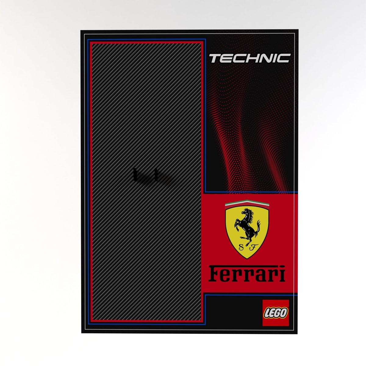 Wall Display Panel For LEGO® Technic Ferrari Daytona SP3 42143