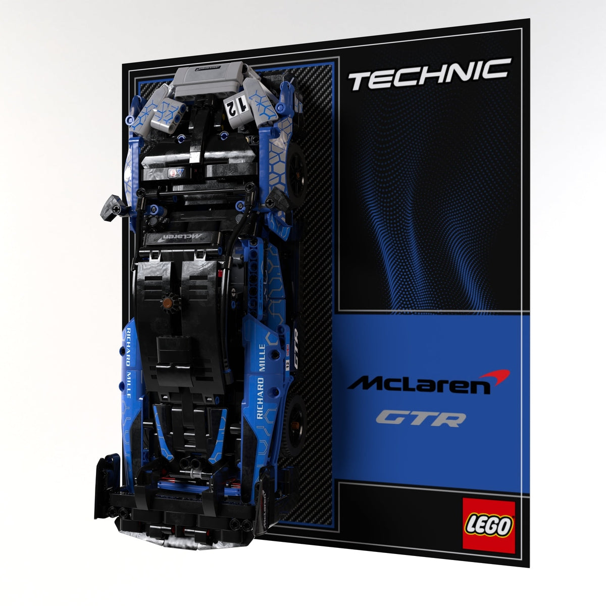 Wall Display Panel For LEGO® Technic McLaren Senna GTR™ 42123