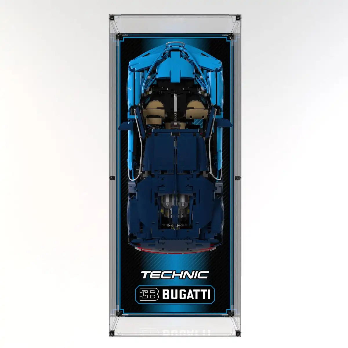 Wall Display Case For LEGO Bugatti Chiron 42083
