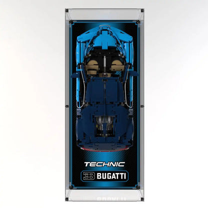 Wall Display Case For LEGO Bugatti Chiron 42083