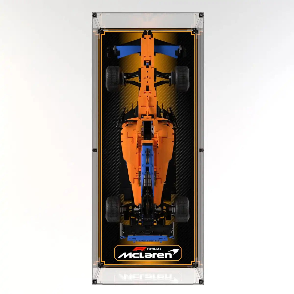 Wall Display Case For LEGO McLaren Formula 1 Race Car 42141
