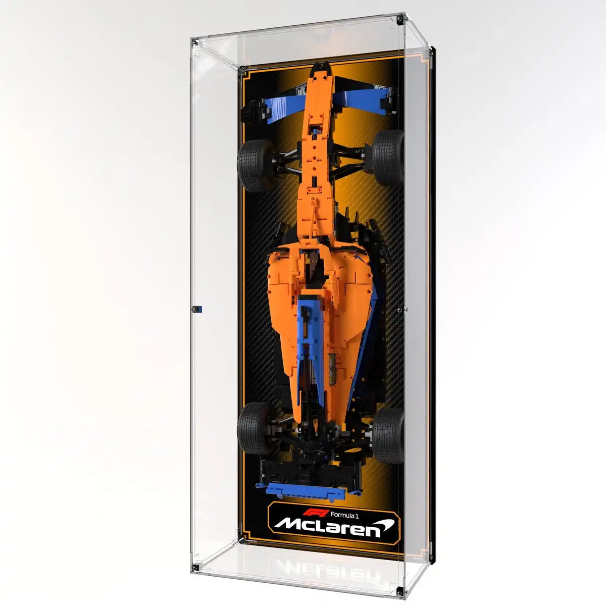 Wall Display Case For LEGO McLaren Formula 1 Race Car 42141