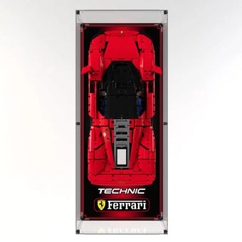 Wall Display Case For LEGO Technic Ferrari Daytona SP3 42143