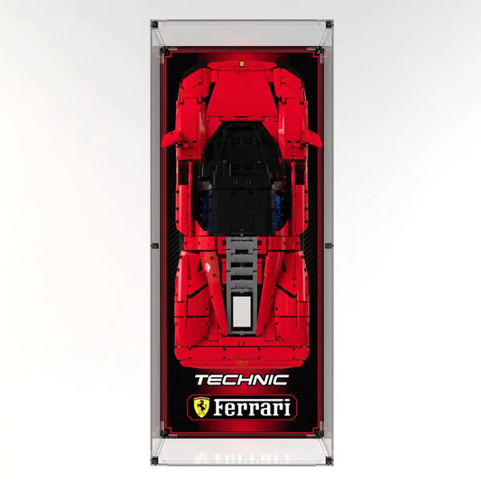 Wall Display Case For LEGO Technic Ferrari Daytona SP3 42143