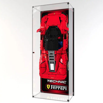 Wall Display Case For LEGO Technic Ferrari Daytona SP3 42143
