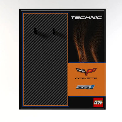 Wall Display Panel For LEGO  Chevrolet Corvette ZR1 42093
