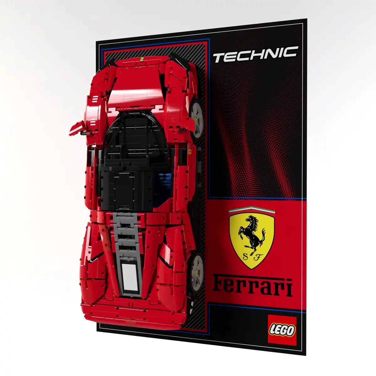 Wall Display Panel For LEGO Ferrari Daytona SP3 42143