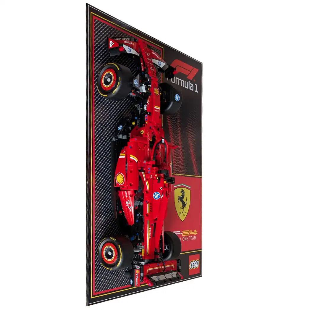 Wall Display Panel For LEGO® Ferrari SF-24 F1 Car 42207